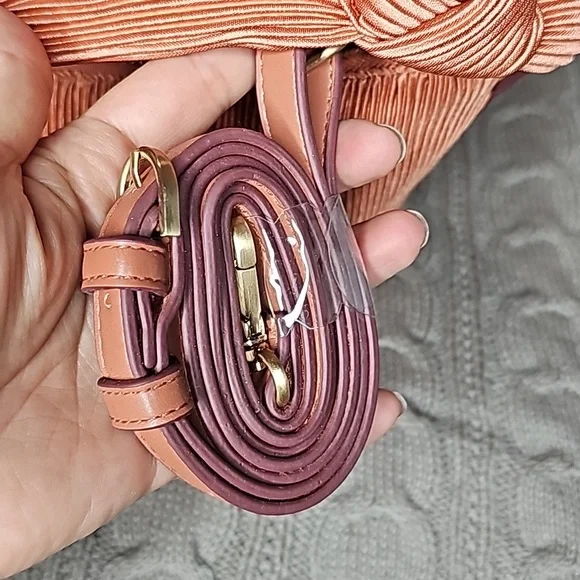 Nwt A New Day Coral Rose Handbag - Picture 4 of 11